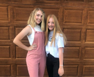 DeGering's two beautiful daughters