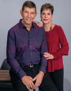 Dave Meyer alongside his beautiful wife Joyce Meyer